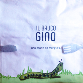 Il bruco Gino<span>libro-tovaglia</span>