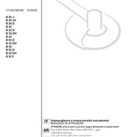 Manuale di istruzioni<span>lingua araba</span>